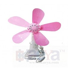 OkaeYa Pink ColorTable Fan